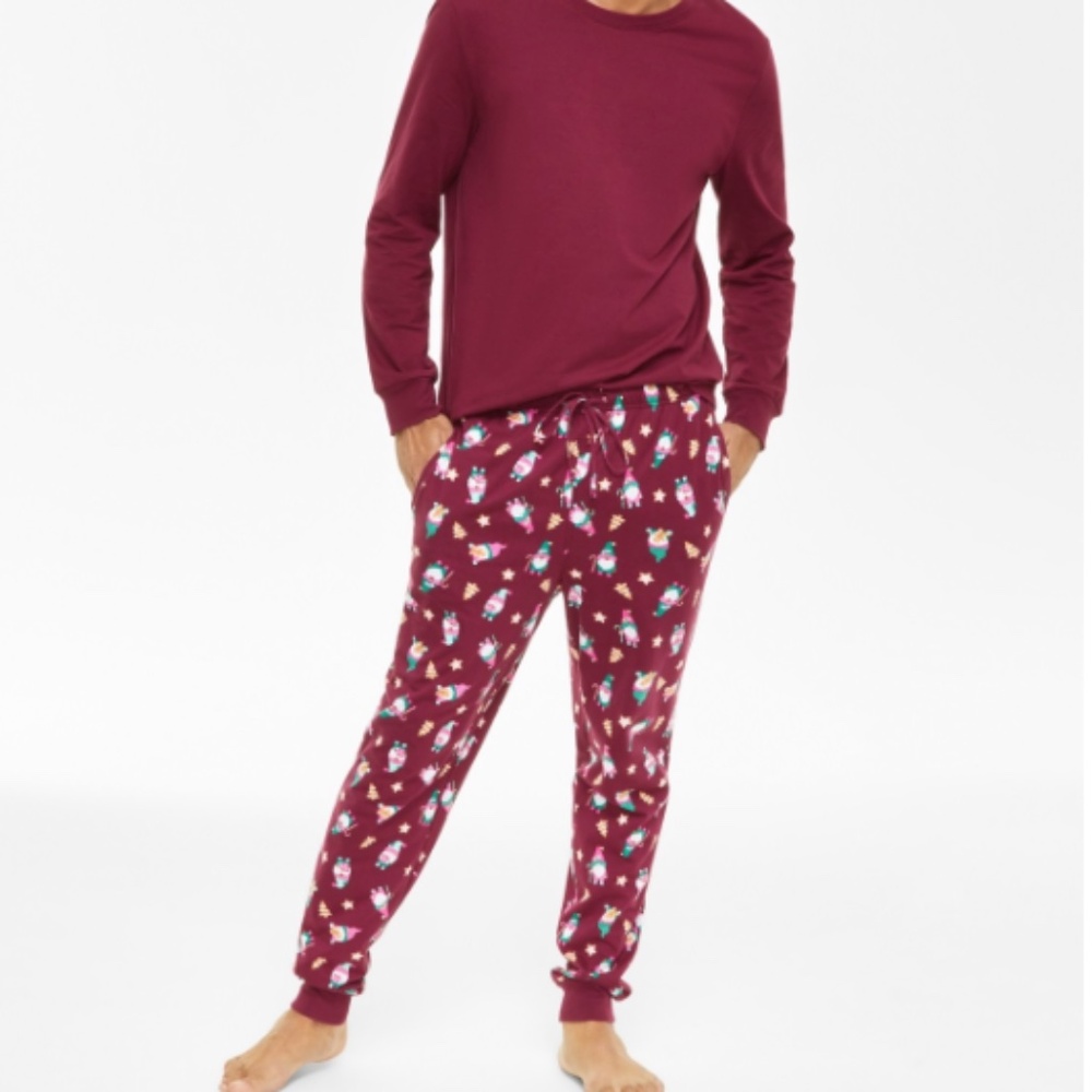 Holiday Lane Men's Cotton Mix It Matching Family Pajamas Set Size XXL NWT